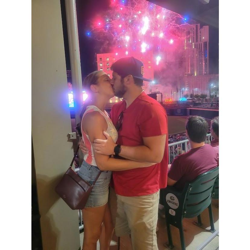 July 4, 2021 - First 4th of July together