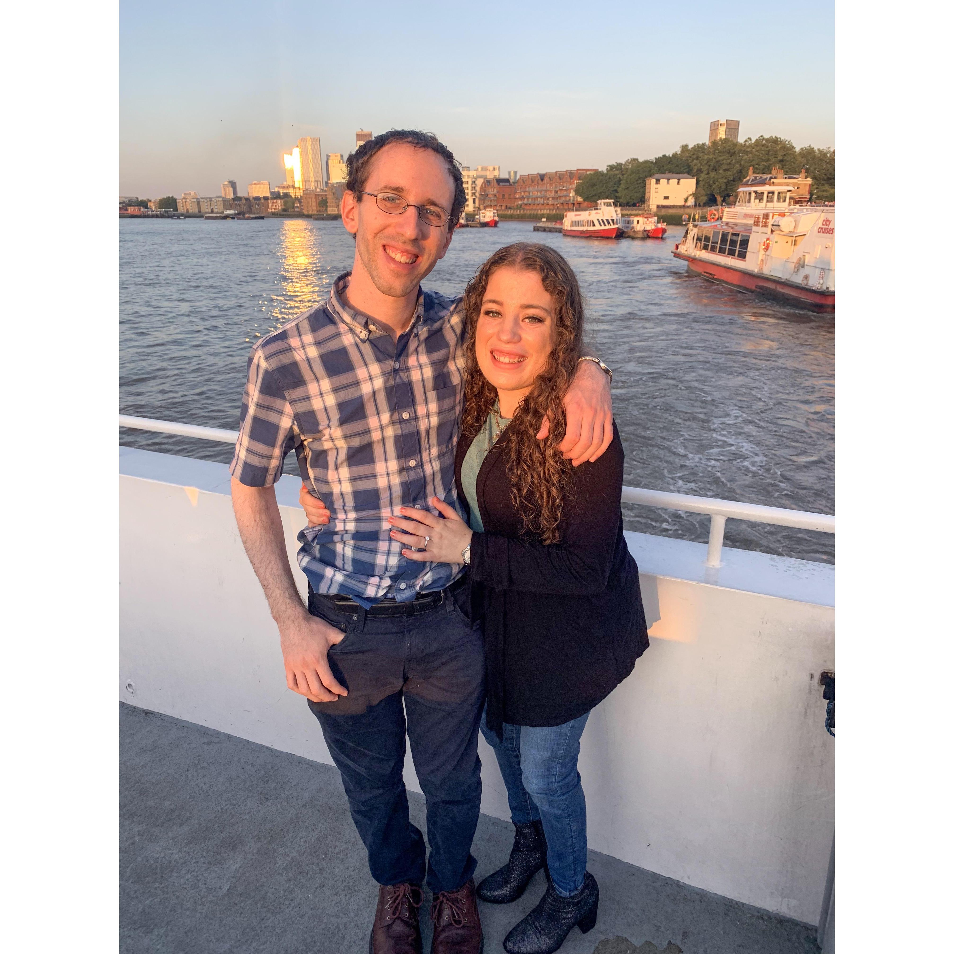 The proposal in London!
July 22, 2019