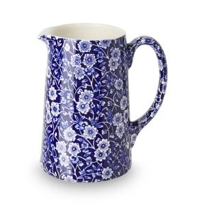 Blue Calico Medium Tankard Jug 568ml/1pt