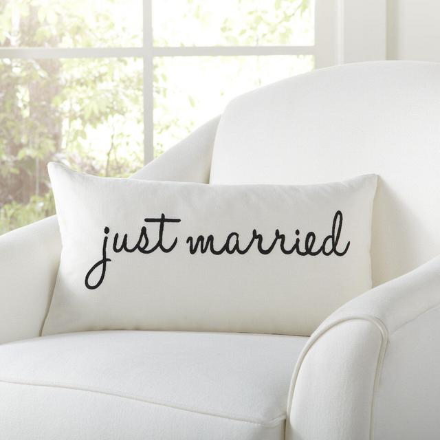 Mae Newlyweds Pillow Cover