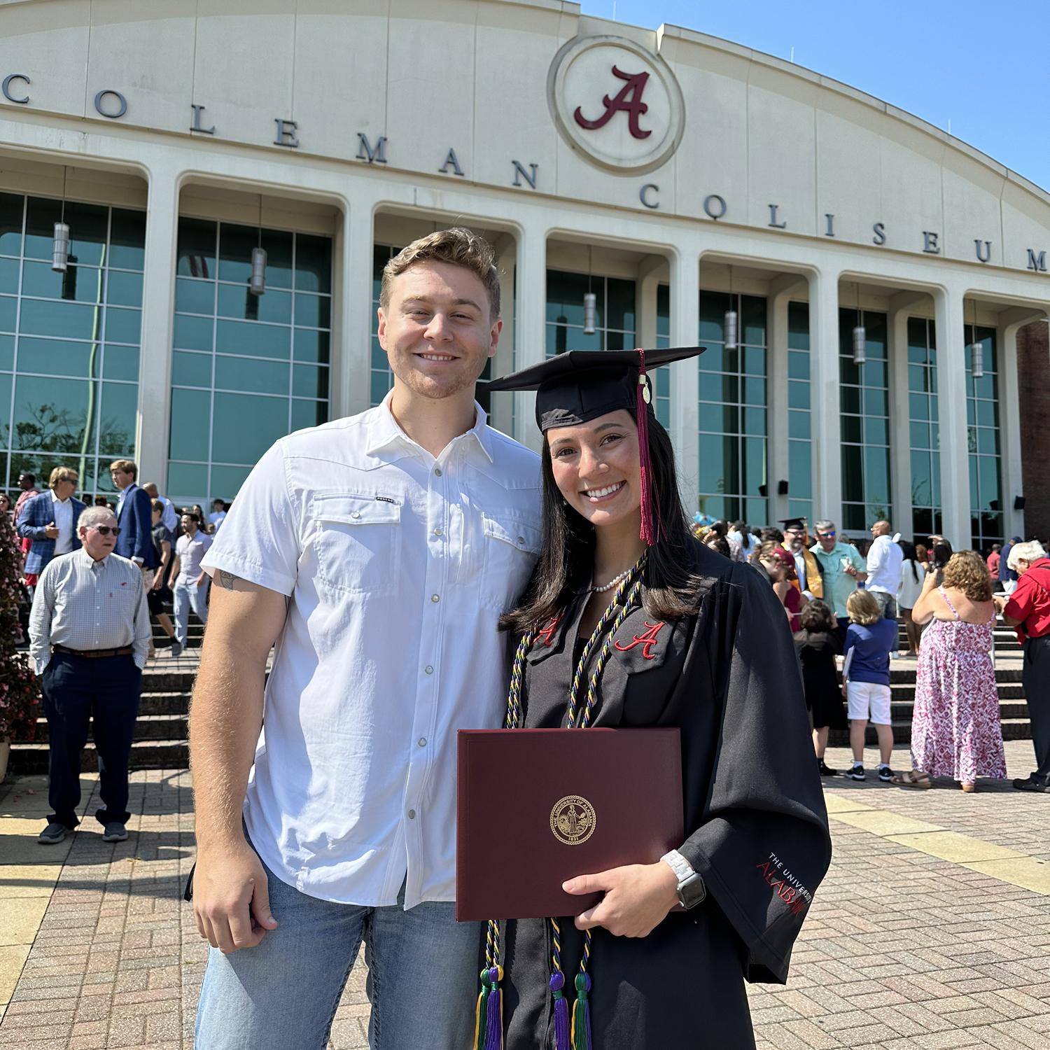 Madisons college graduation from The University of Alabama!