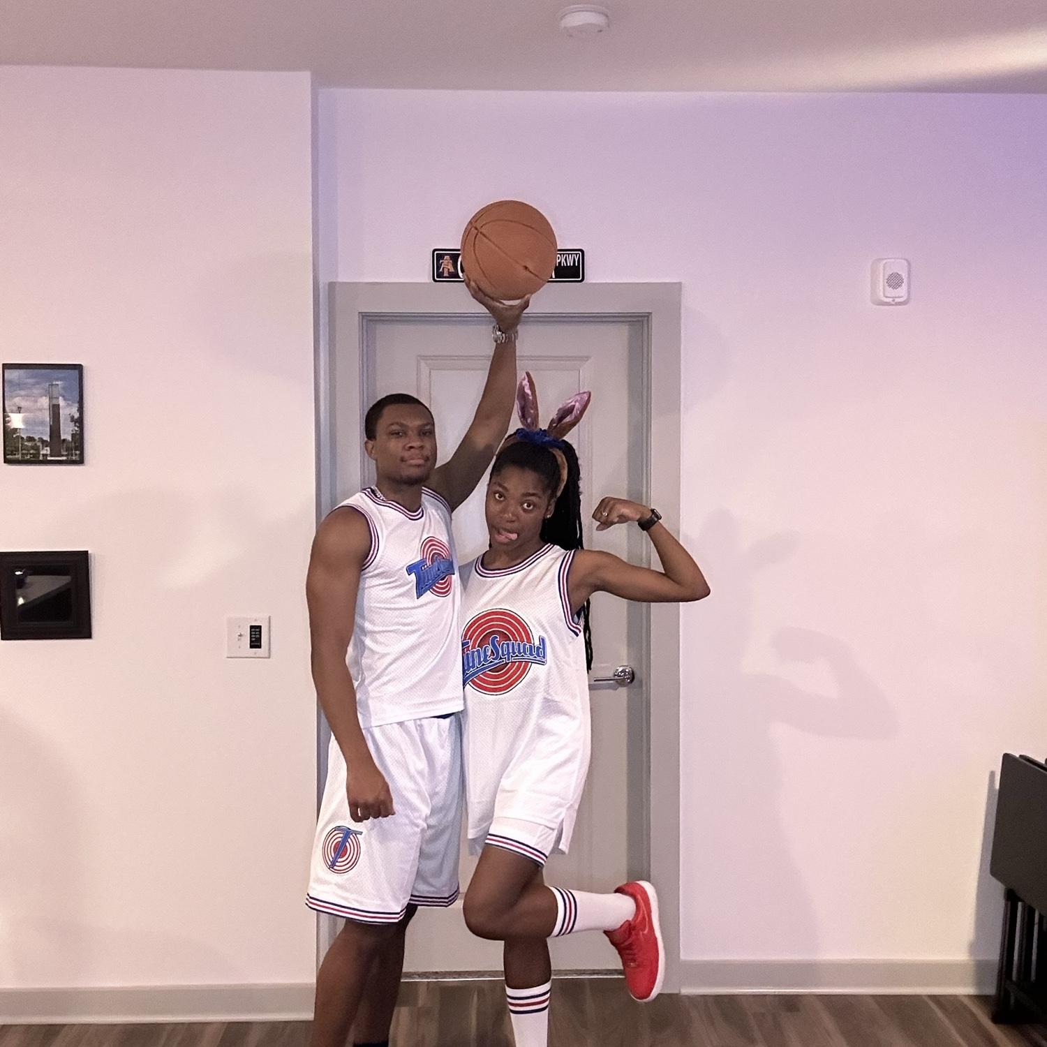 Bugs and Lola Bunny for Halloween