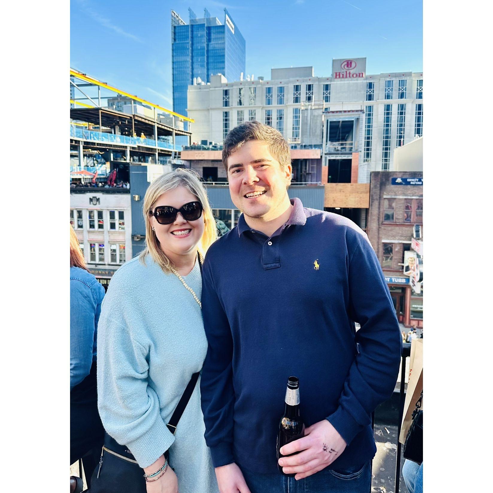 Exploring Nashville for Alex's birthday