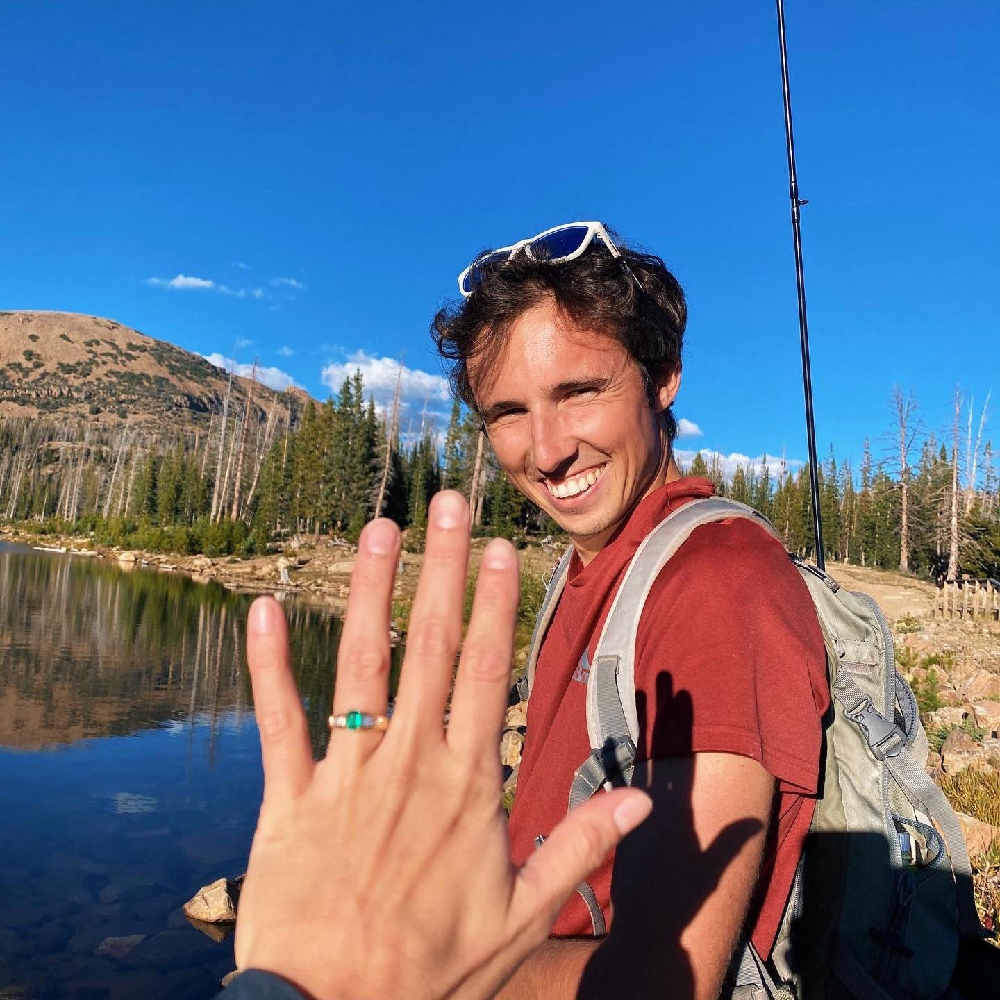 Engaged!! Uinta Mountains. Fall 2023.