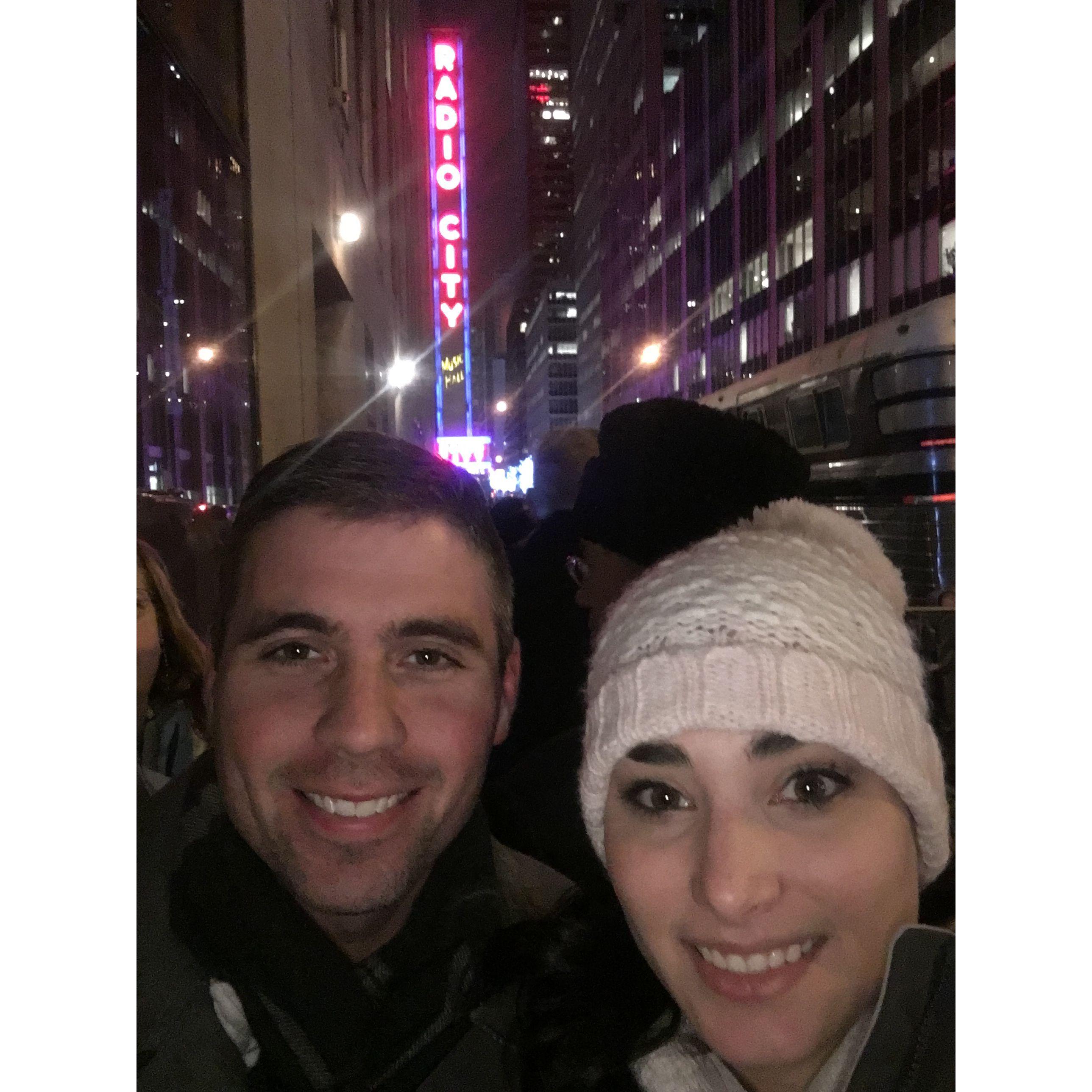 Radio City Music hall,NYC, 2016