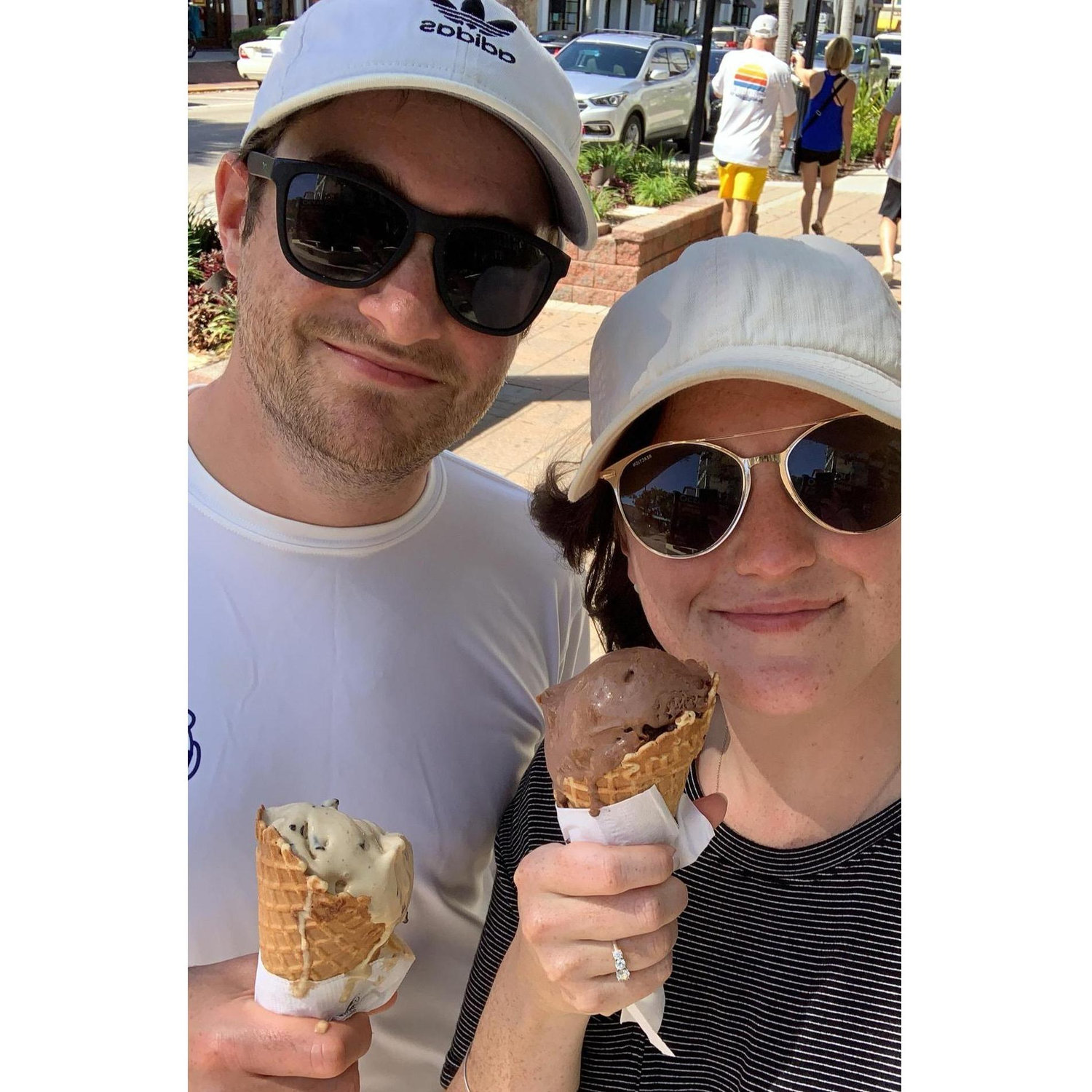 Can't go to Florida without a trip to Kilwin's ice cream
