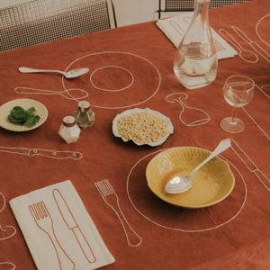 Hand-embroidered Tablecloth