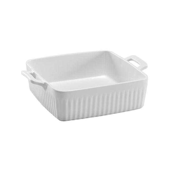 Alcott Hill Peeples Porcelain Square Medium Baker