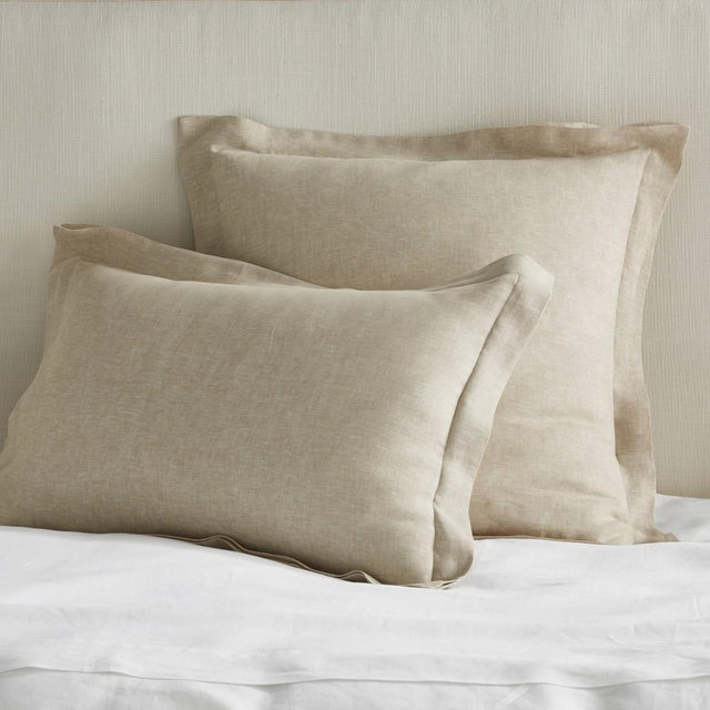 Chambers Linen Sham, King, Flax