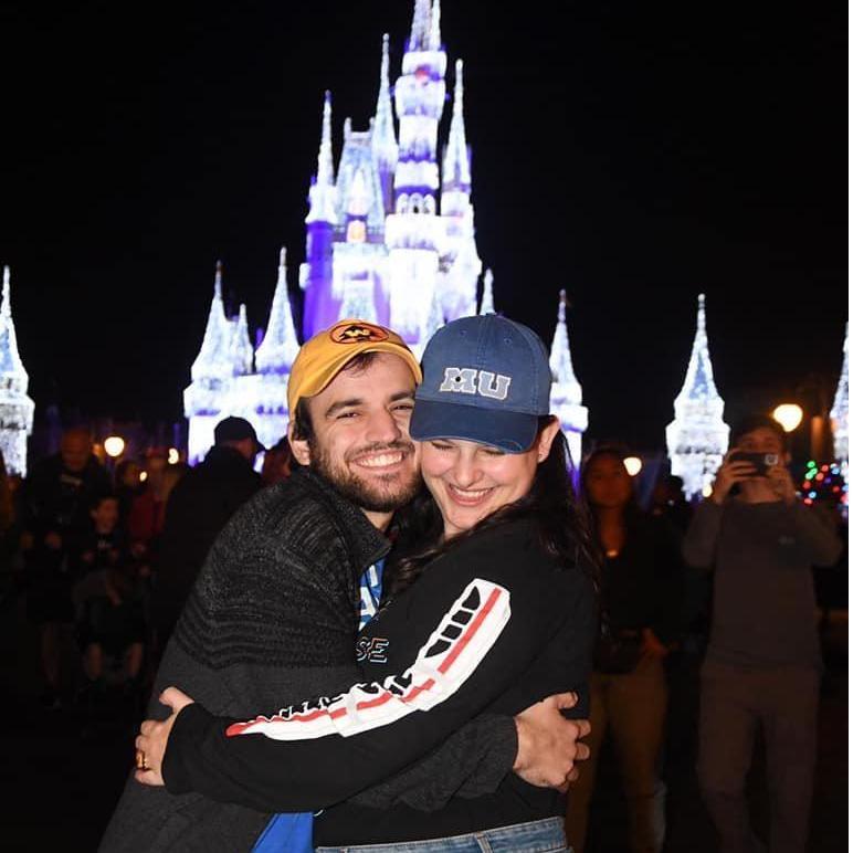 Our first Disney Christmas together