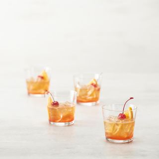 Together Double Old Fashioned Glass, Set of 4