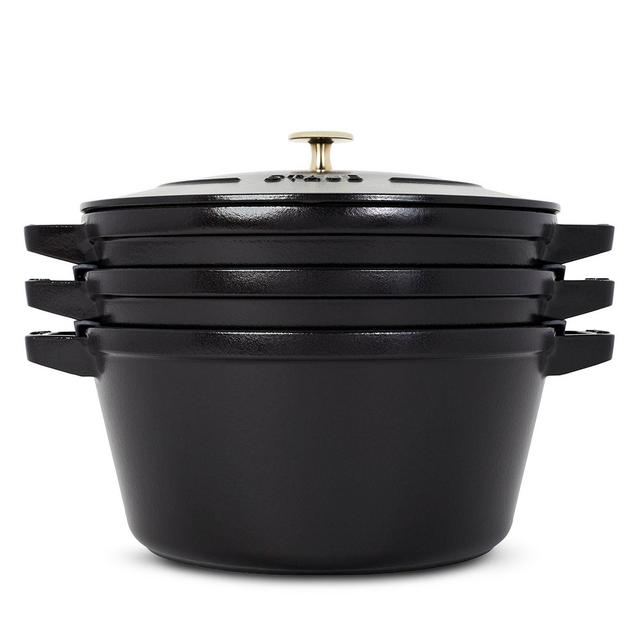 Staub 4 Pc. Stackable Enameled Cast Iron Set