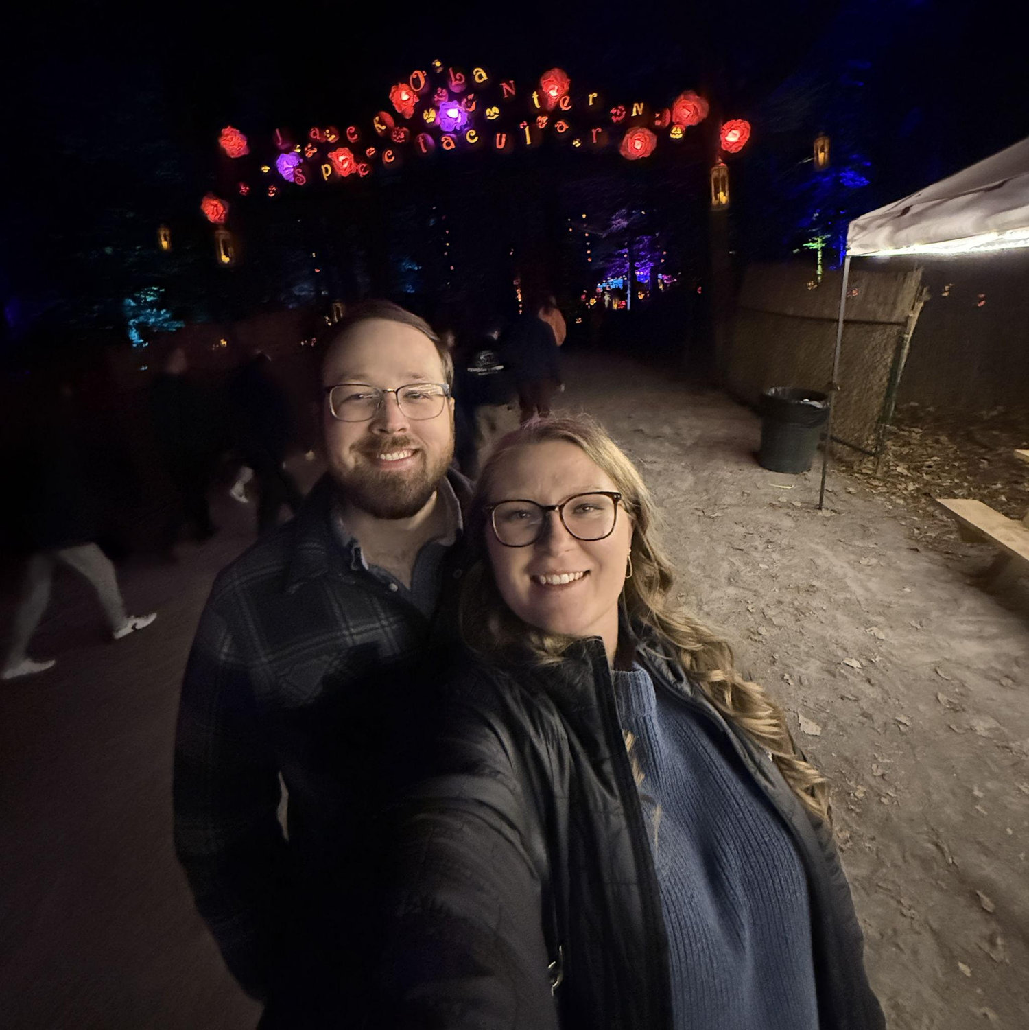 A recreation of our first date 2 years later!