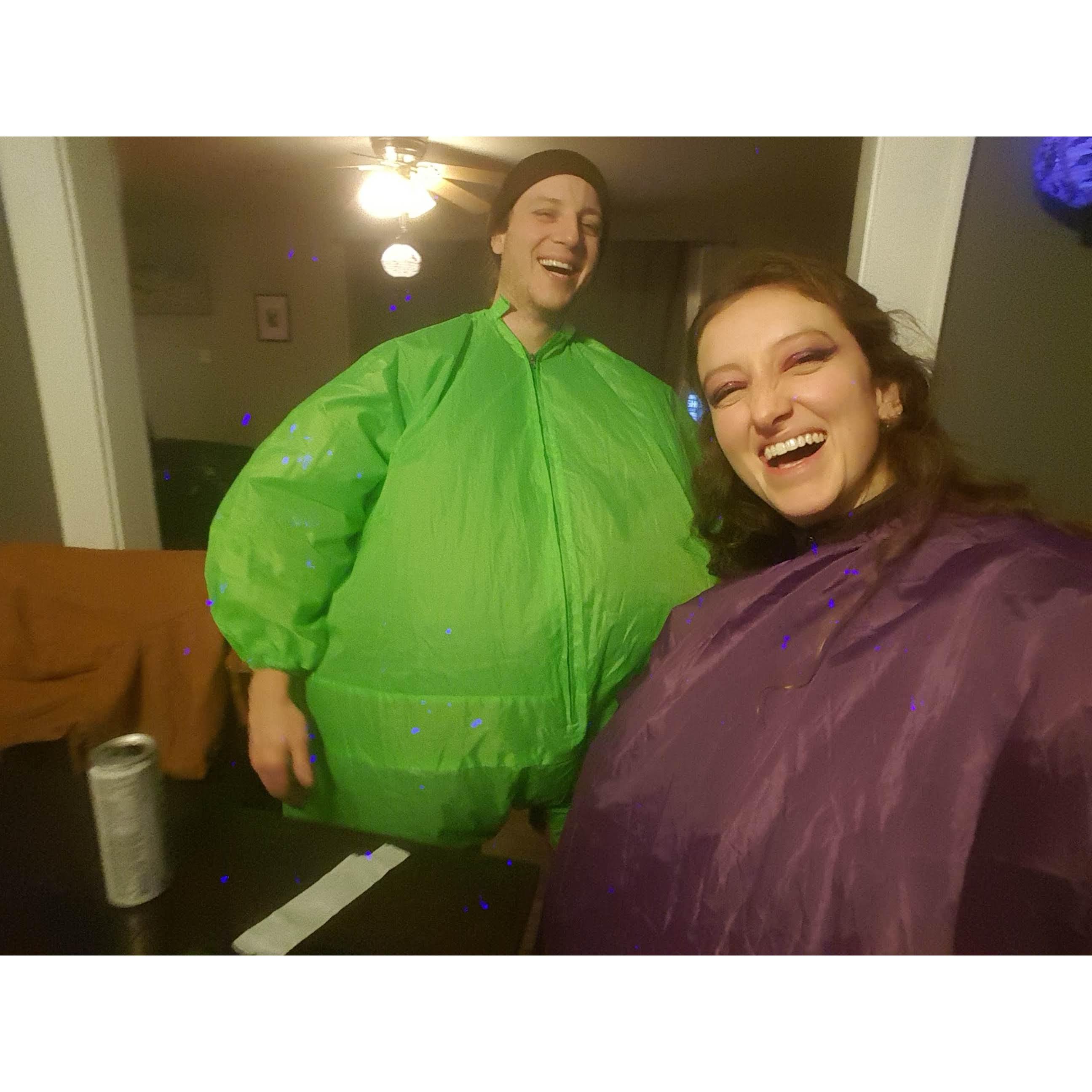 Halloween 2020, a couple o' grapes