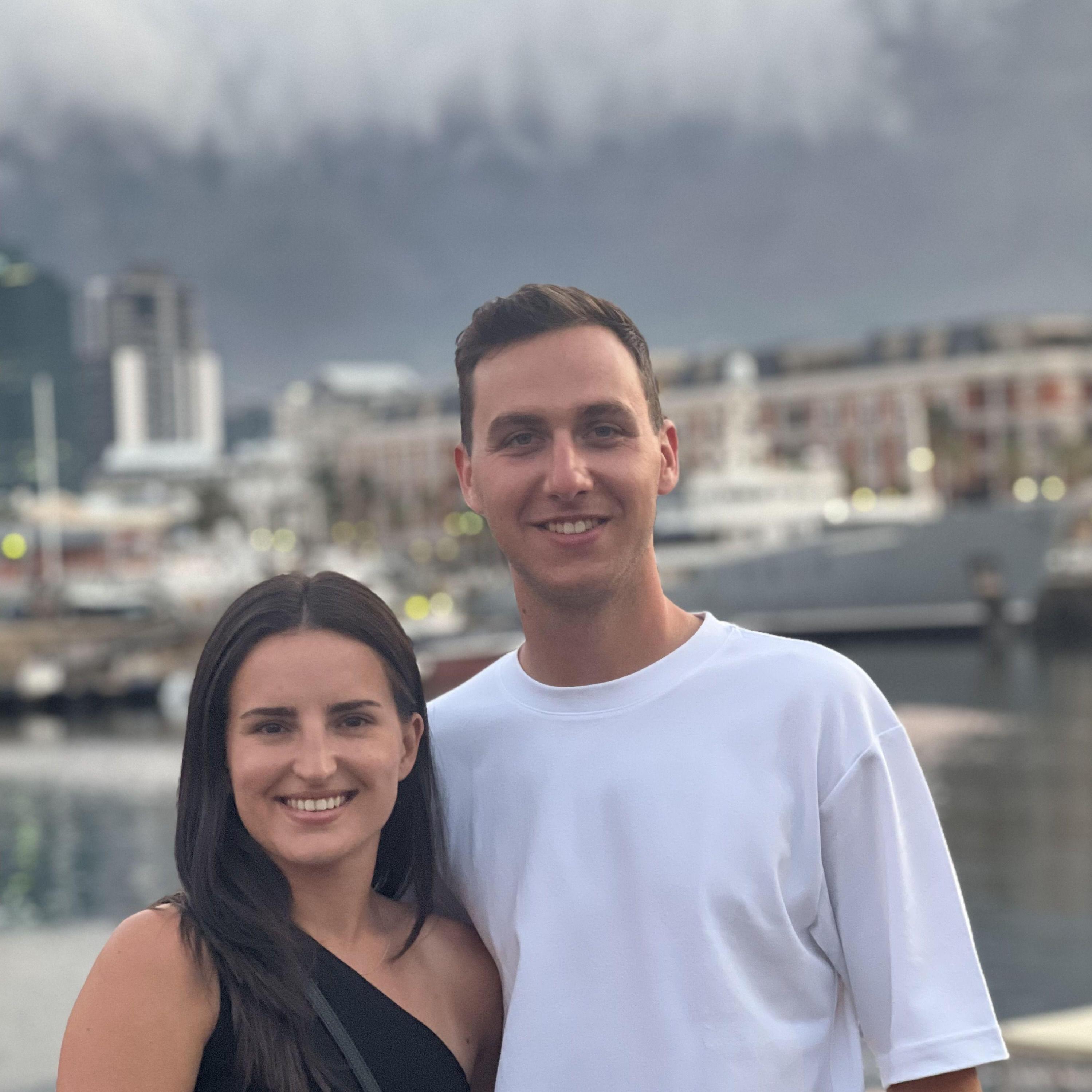 Look out for the table cloth over Table Mountain that is formed by orographic clouds.
