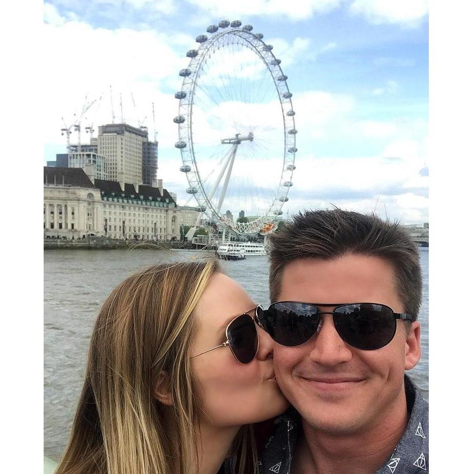 Our first international trip together, London was our first stop.