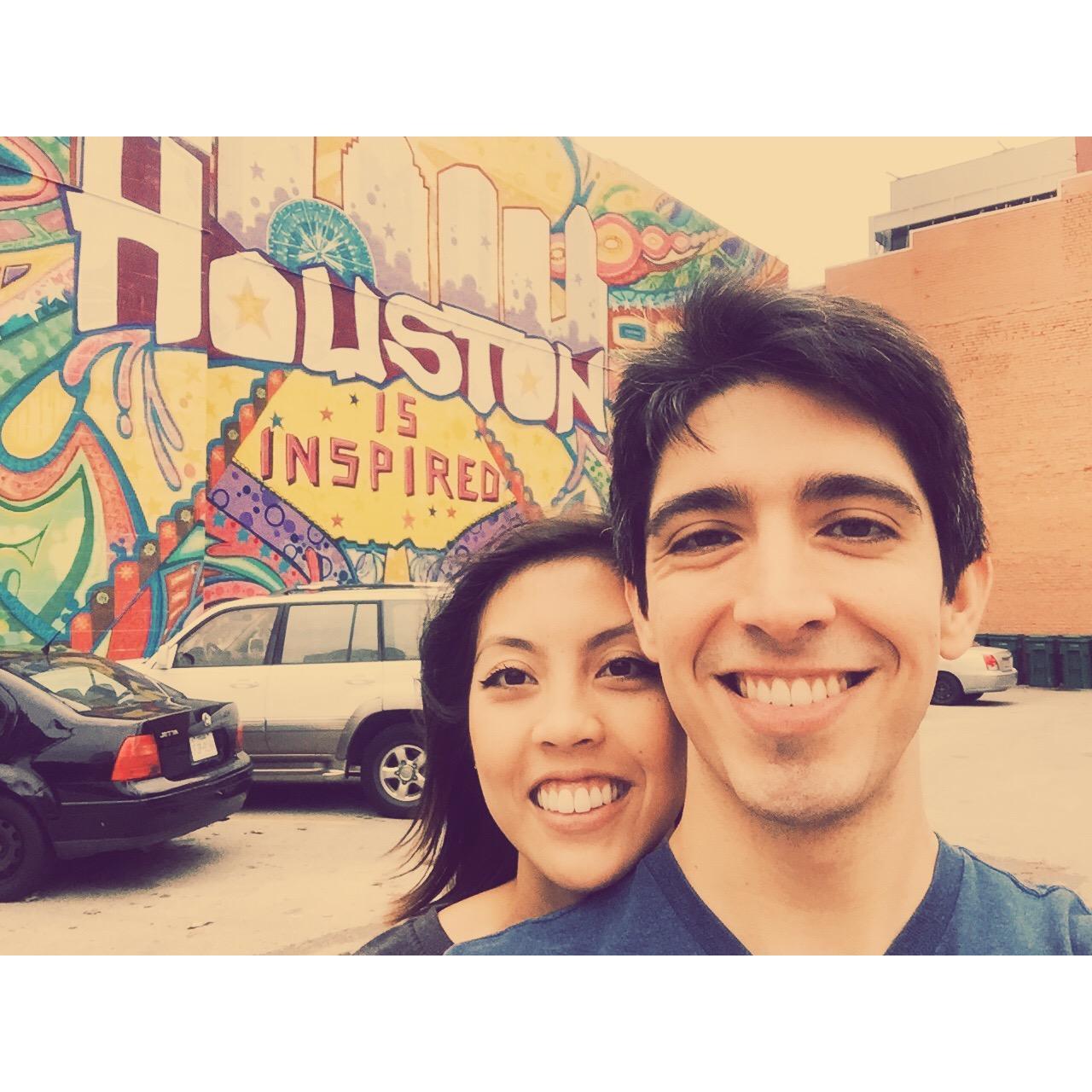 Houston- the city where our relationship started