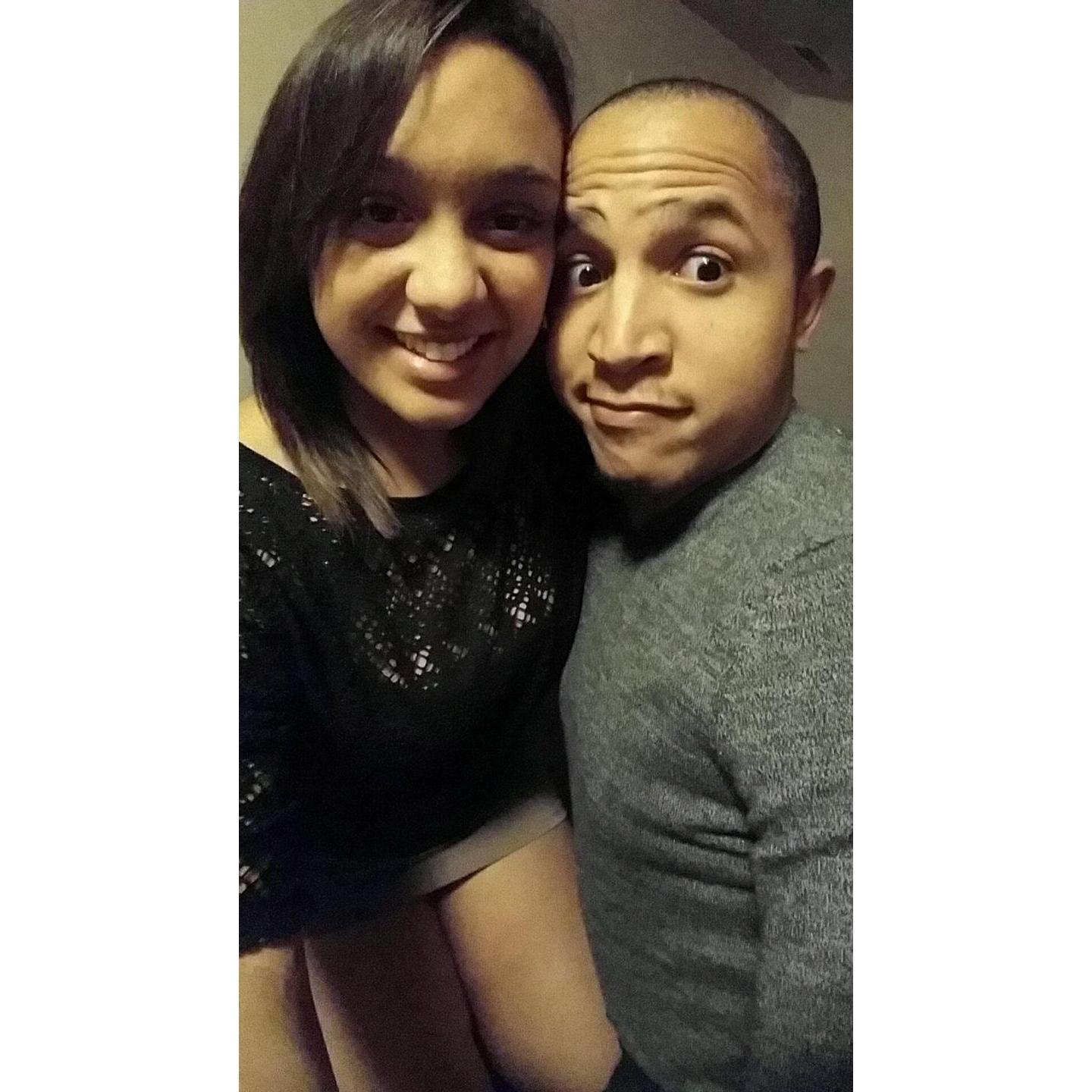 Our very FIRST picture together - March 19, 2017!