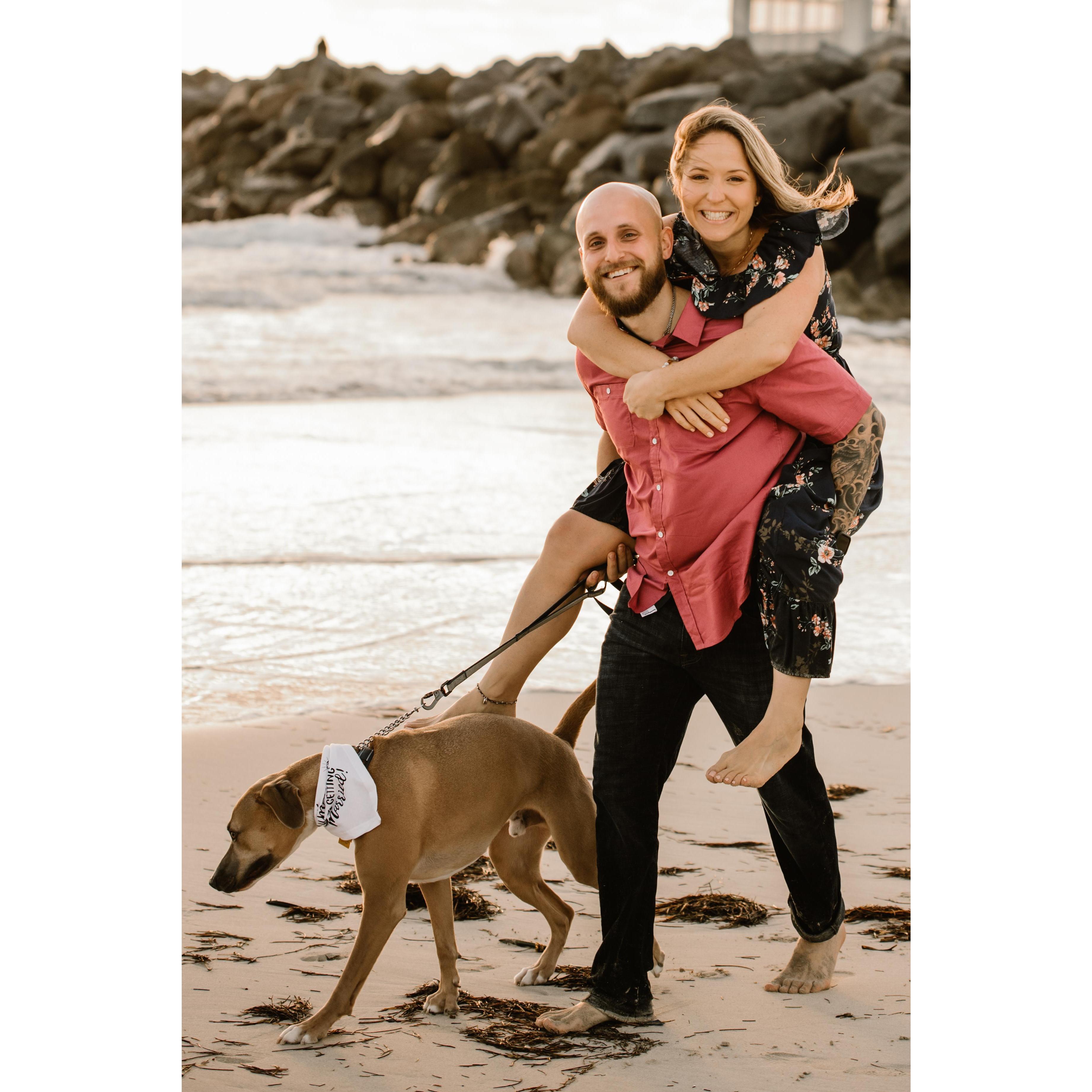 Wishing Jax could celebrate our big day with us. If you know him you know why he can't :)
