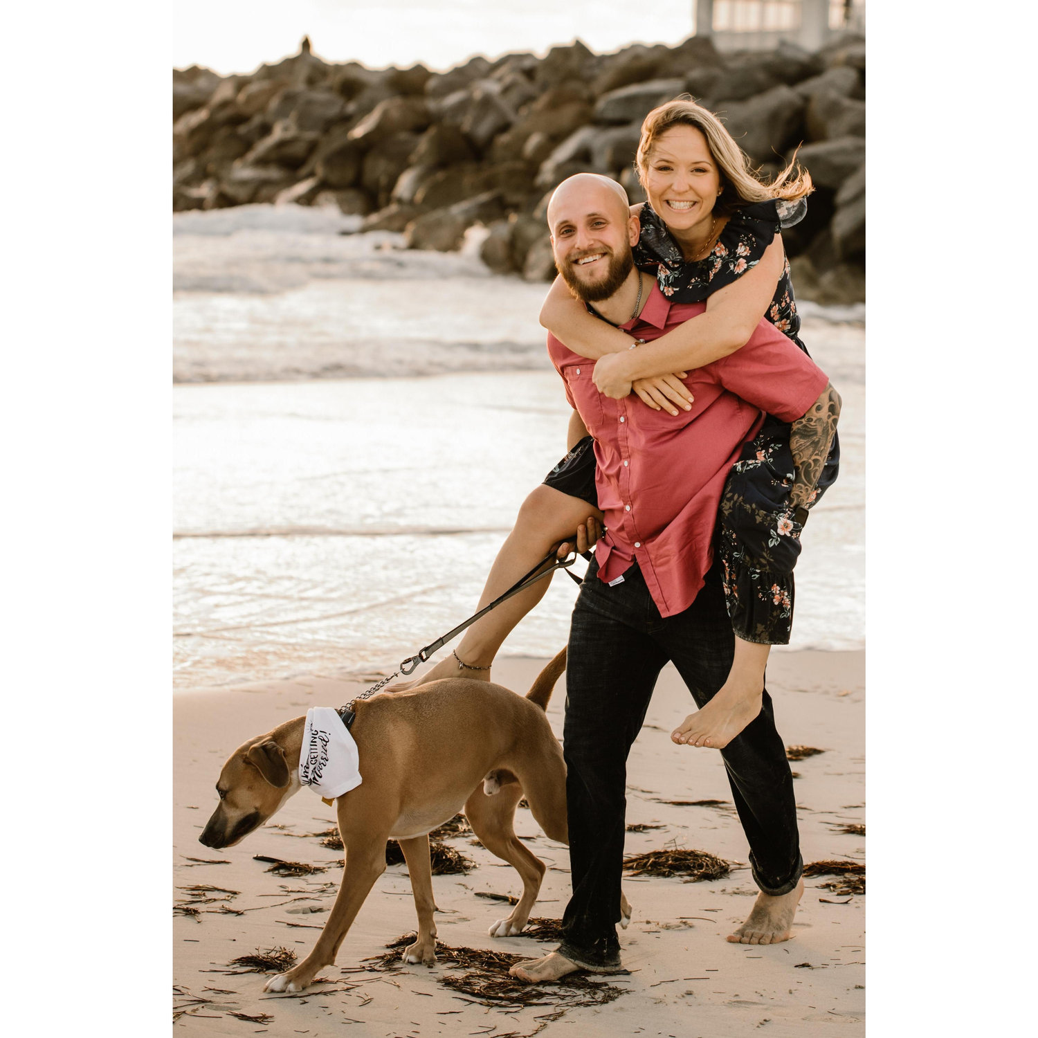 Wishing Jax could celebrate our big day with us. If you know him you know why he can't :)