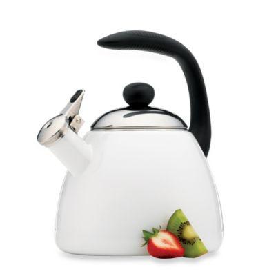 Farberware Bella Tea Kettle, Black, 2.5 Quart 