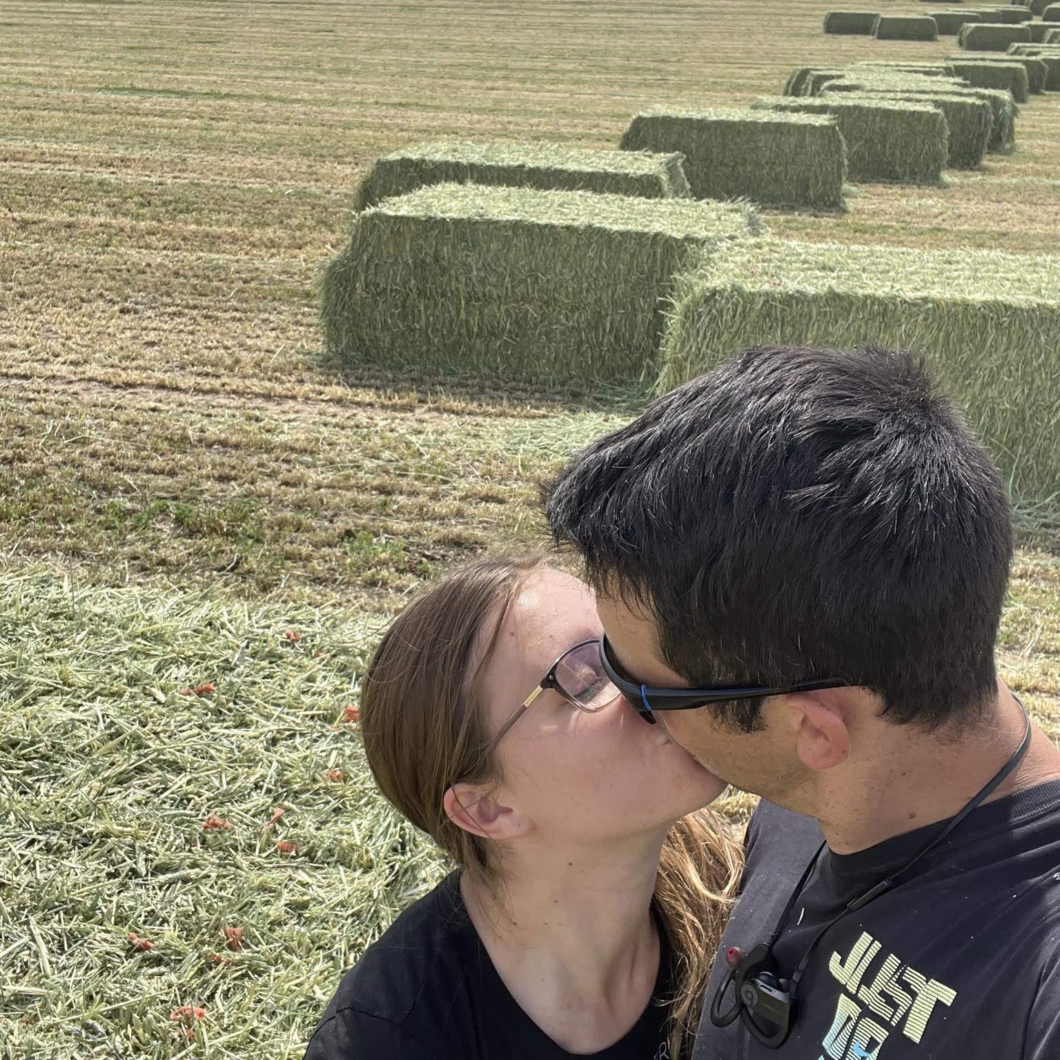 Spendinh time at Ashtons hometown in Beaver, UT on the farm.