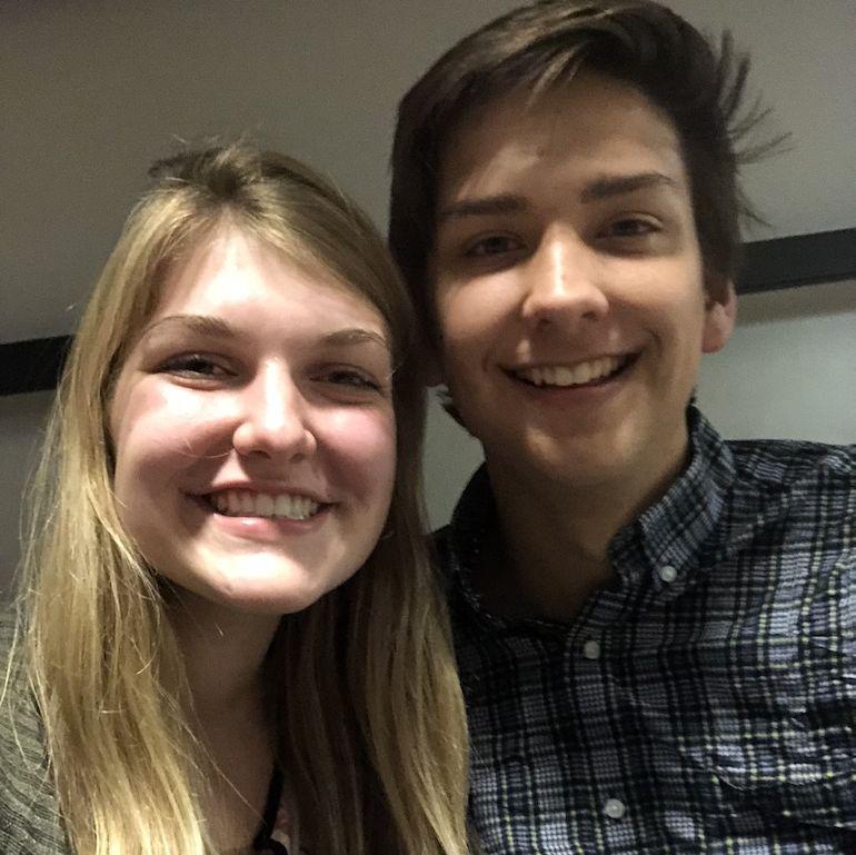 Our first picture together