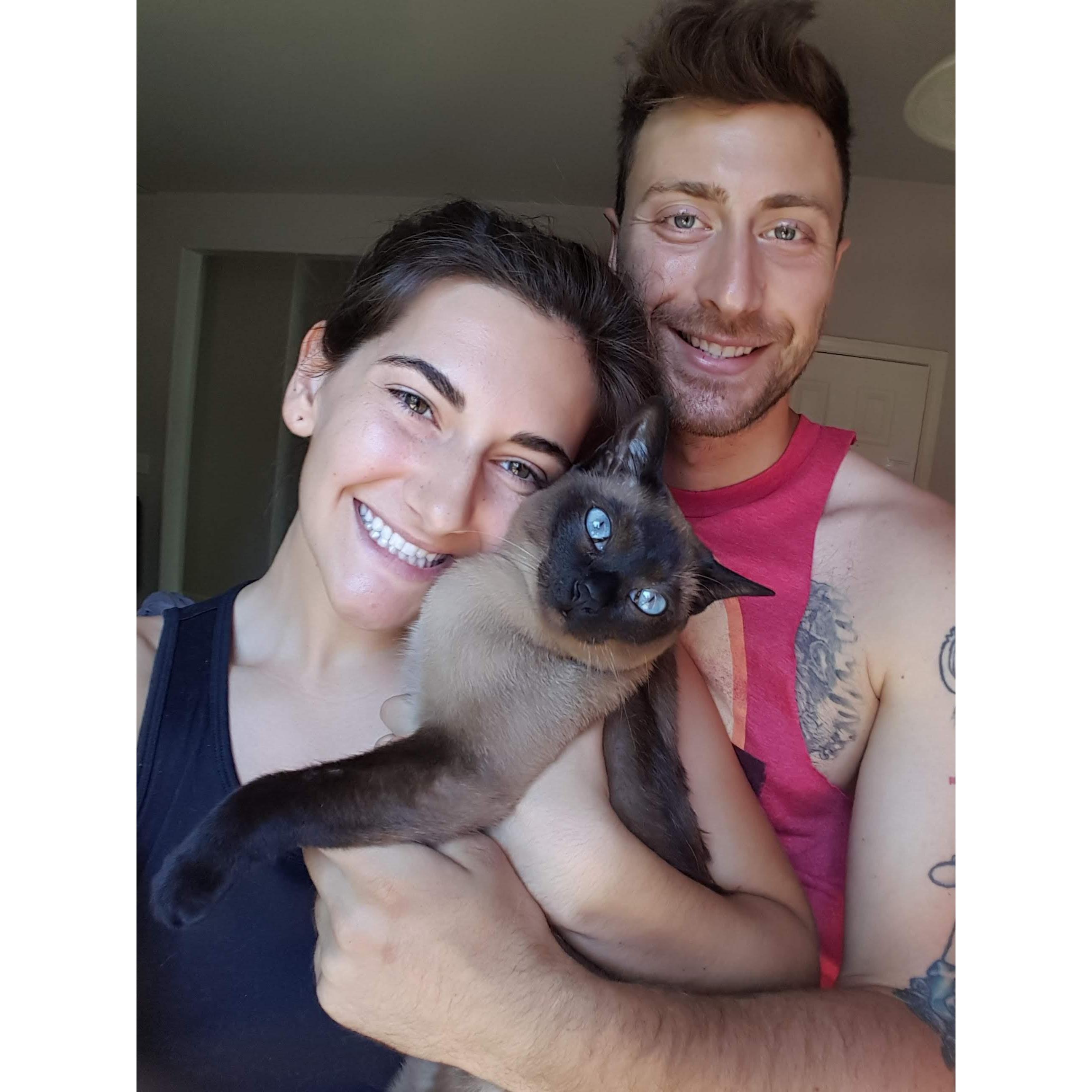Summer 2019
Right after he went missing! He snuck out and spent the whole night and next day away - we thought coyotes might get him!! I bet he was just with the neighbors chickens down the road...