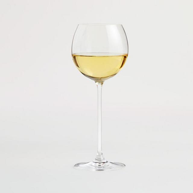 Camille 13 Oz. Long Stem Wine Glass - White