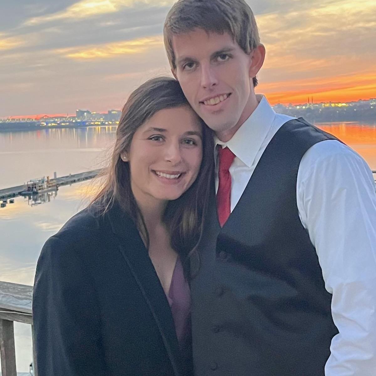 Our first date at the wedding of Nicole Carpenter and Michael Church.