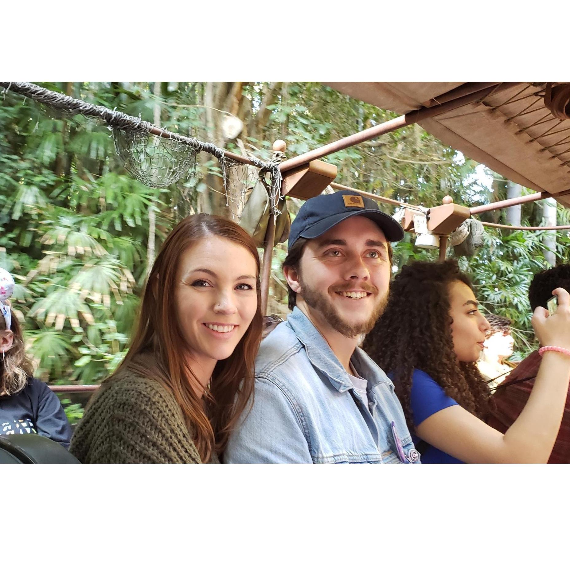 Jungle cruisin' at Disney!