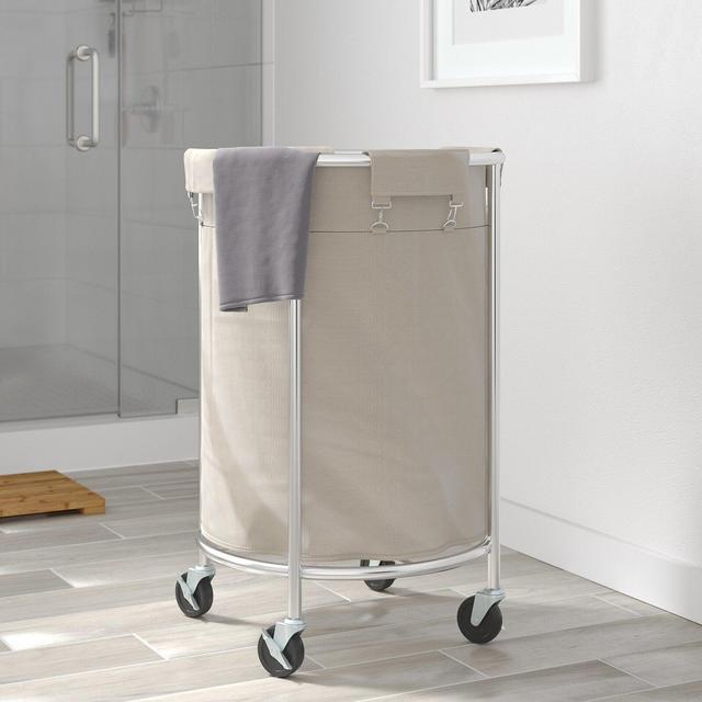 Commercial Round Laundry Hamper