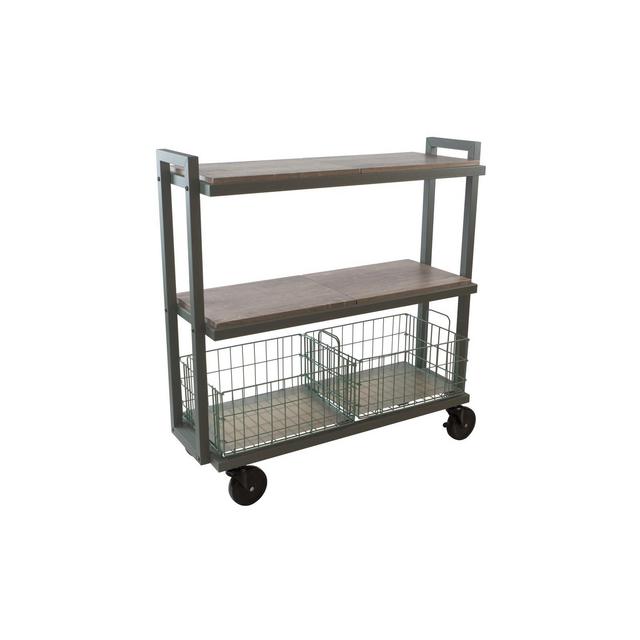 Cart System with wheels 3 Tier Green - Atlantic