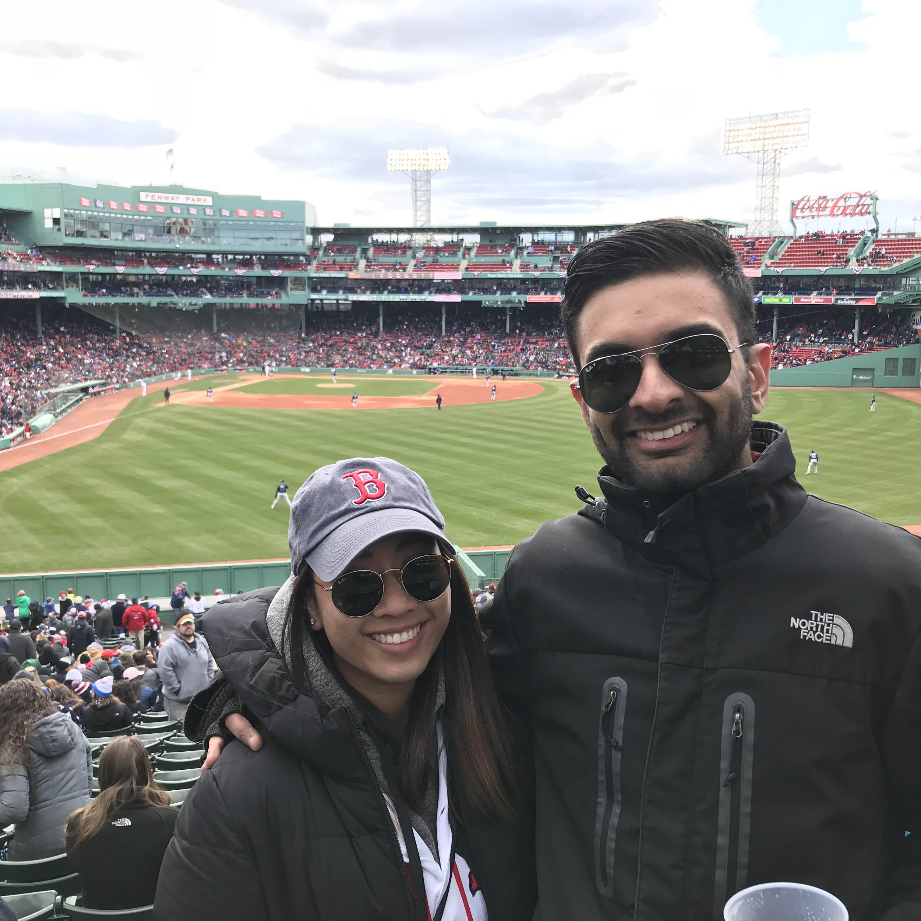 Ronak loves the Red Sox!