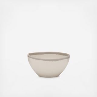 Potter Stone BPA Free Melamine Bamboo Dip Bowl, Set of 4