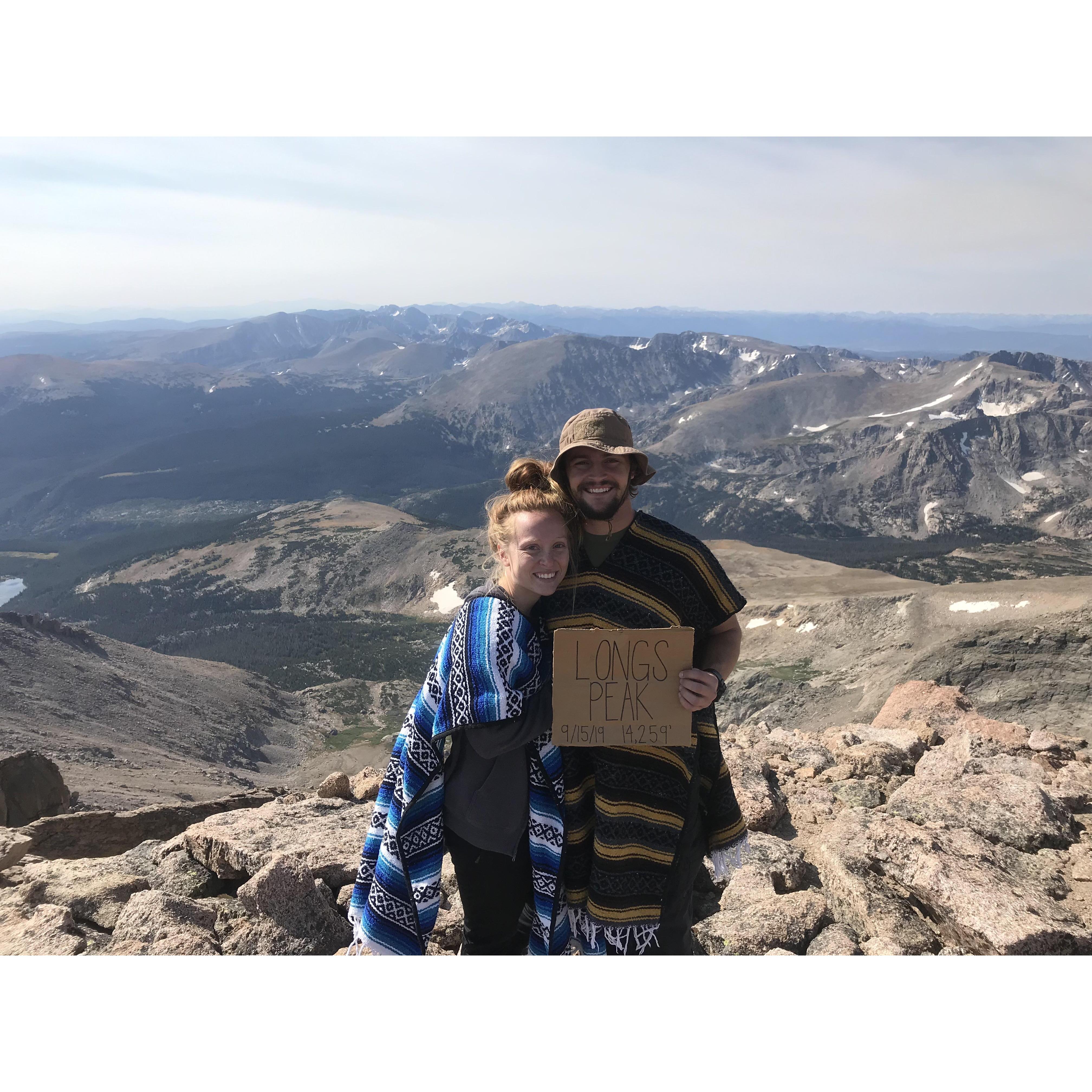 Fourth (AND WORST) 14er... Longs Peak! September 2019