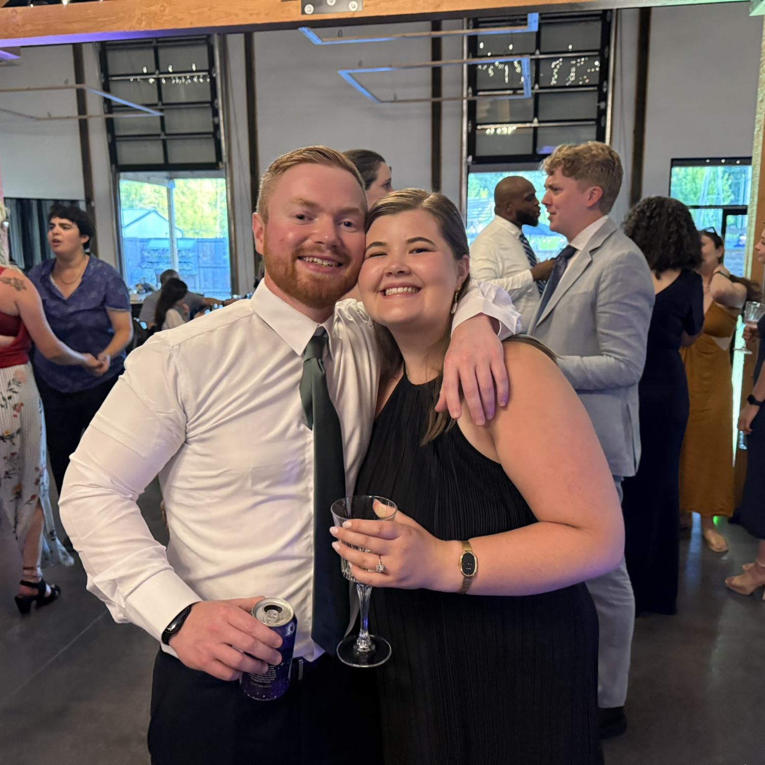 At the wedding of Gabe & Maya