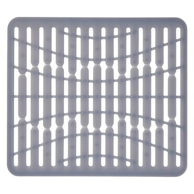 OXO 11.3" x 12.8" Silicone Sink Mat Gray