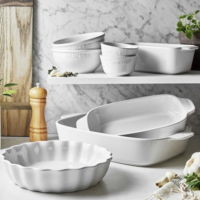 HENCKELS Ceramic 8 piece Mixed Bakeware & Serving Set