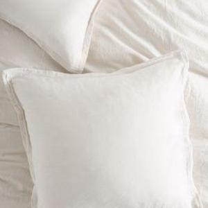 Relaxed Cotton-Linen Euro Sham