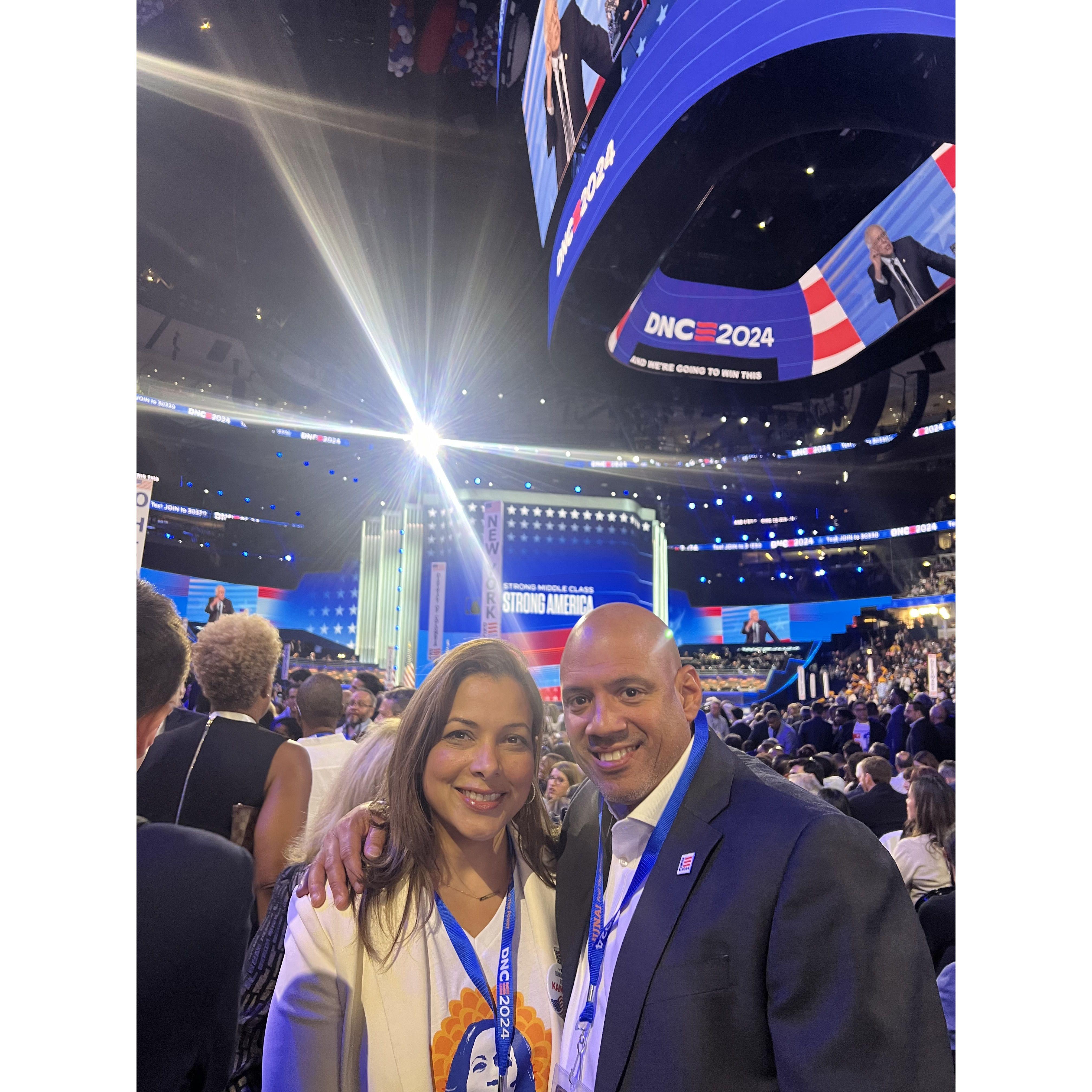 DNC - A wonderful experience together in Chicago.