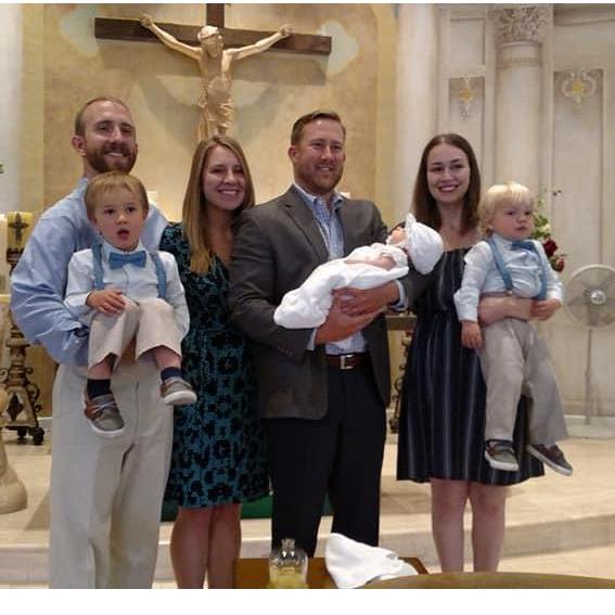 Becoming Rosalie's godparents
