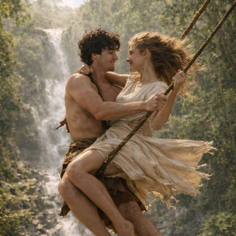 Ever since Jesse first took me swinging from trees in his woods, He has always been my Tarzan, and I his Jane :)