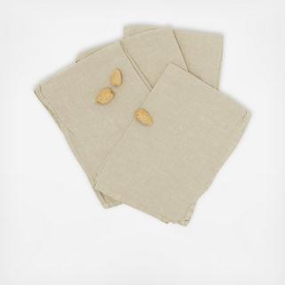 Simple Linen Napkin, Set of 4