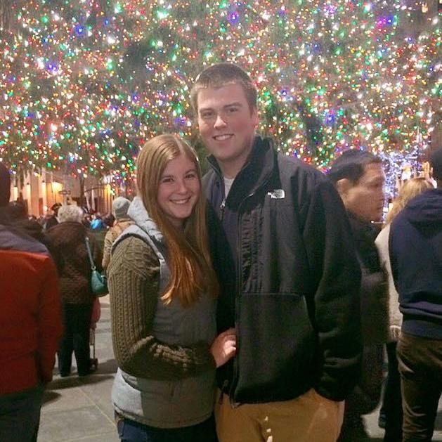 Our first photo. New York City, NY (December 2015)