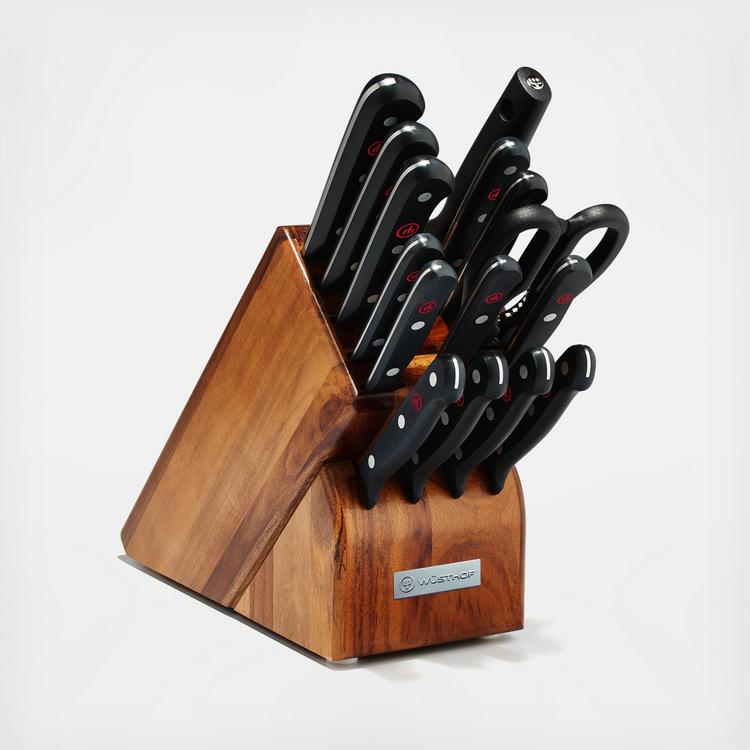 Wüsthof, 16-Piece Block Set, Gourmet | Zola