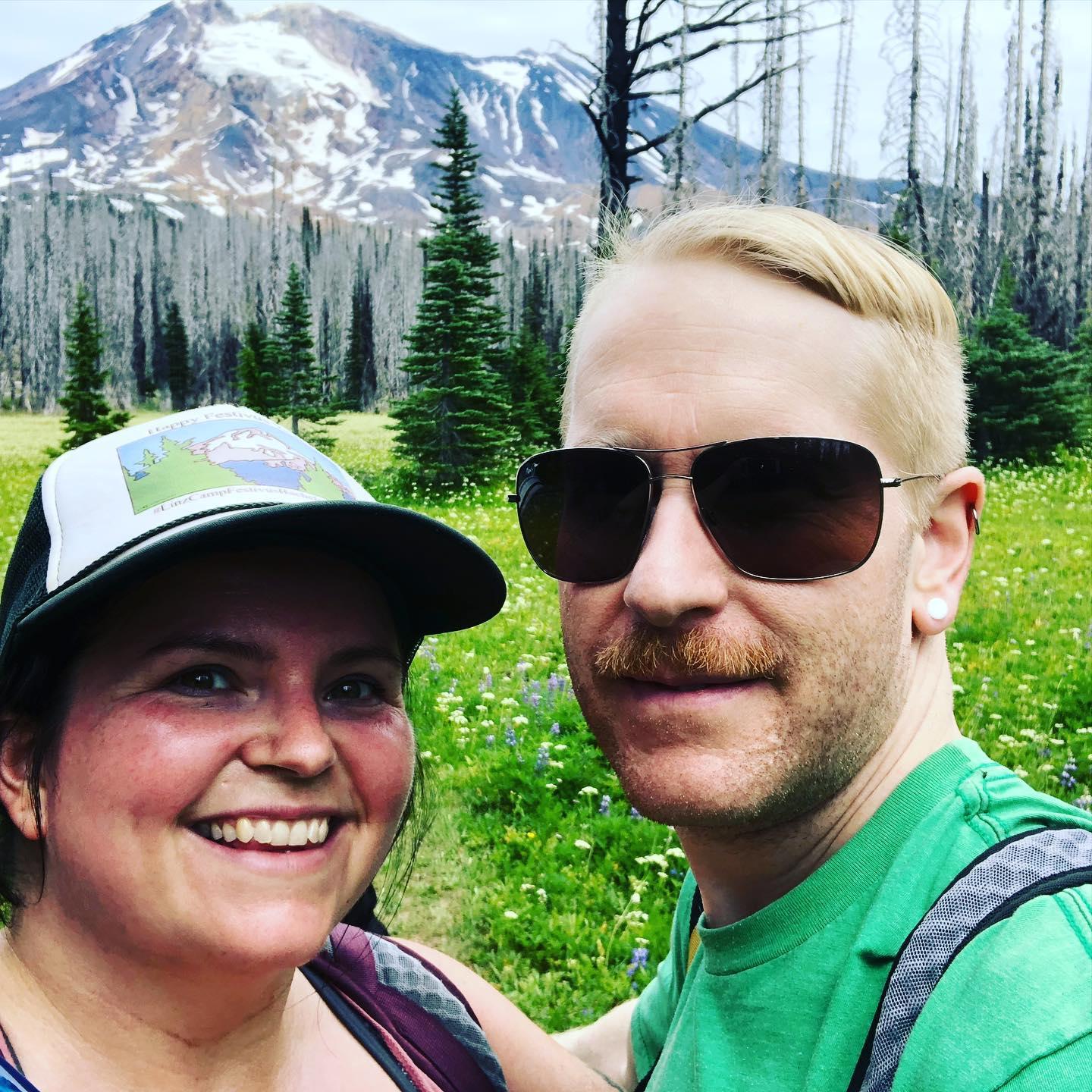 One of our favorite hiking memories, Mount Adams Wilderness, 2020.