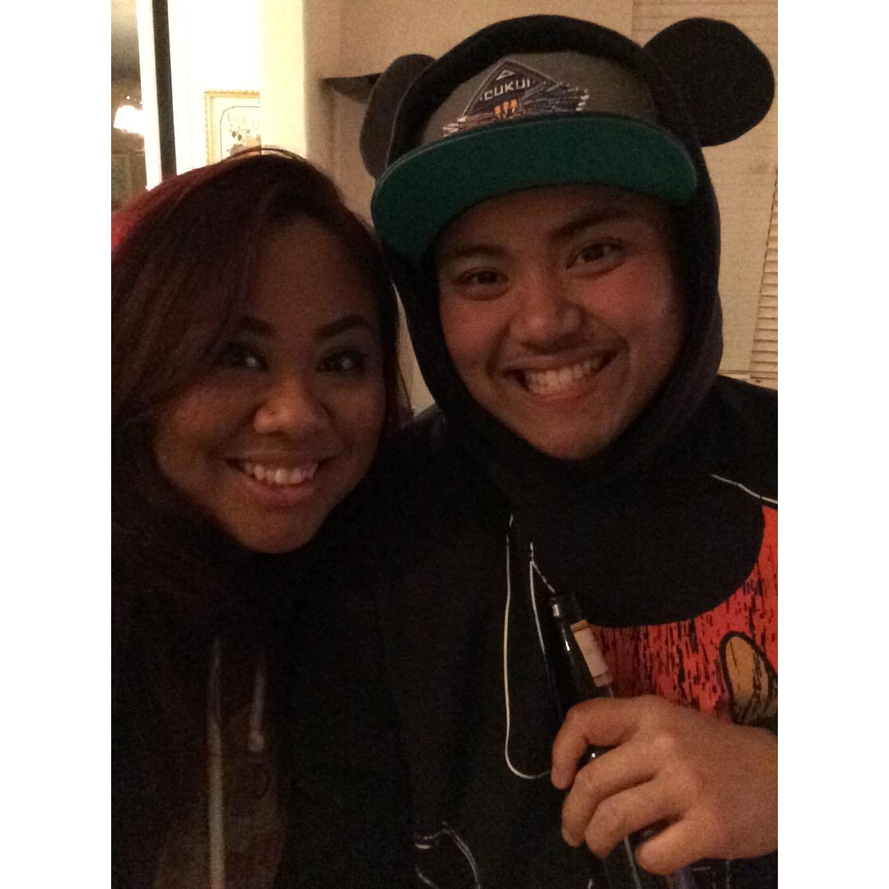 Our very first New Years Eve together