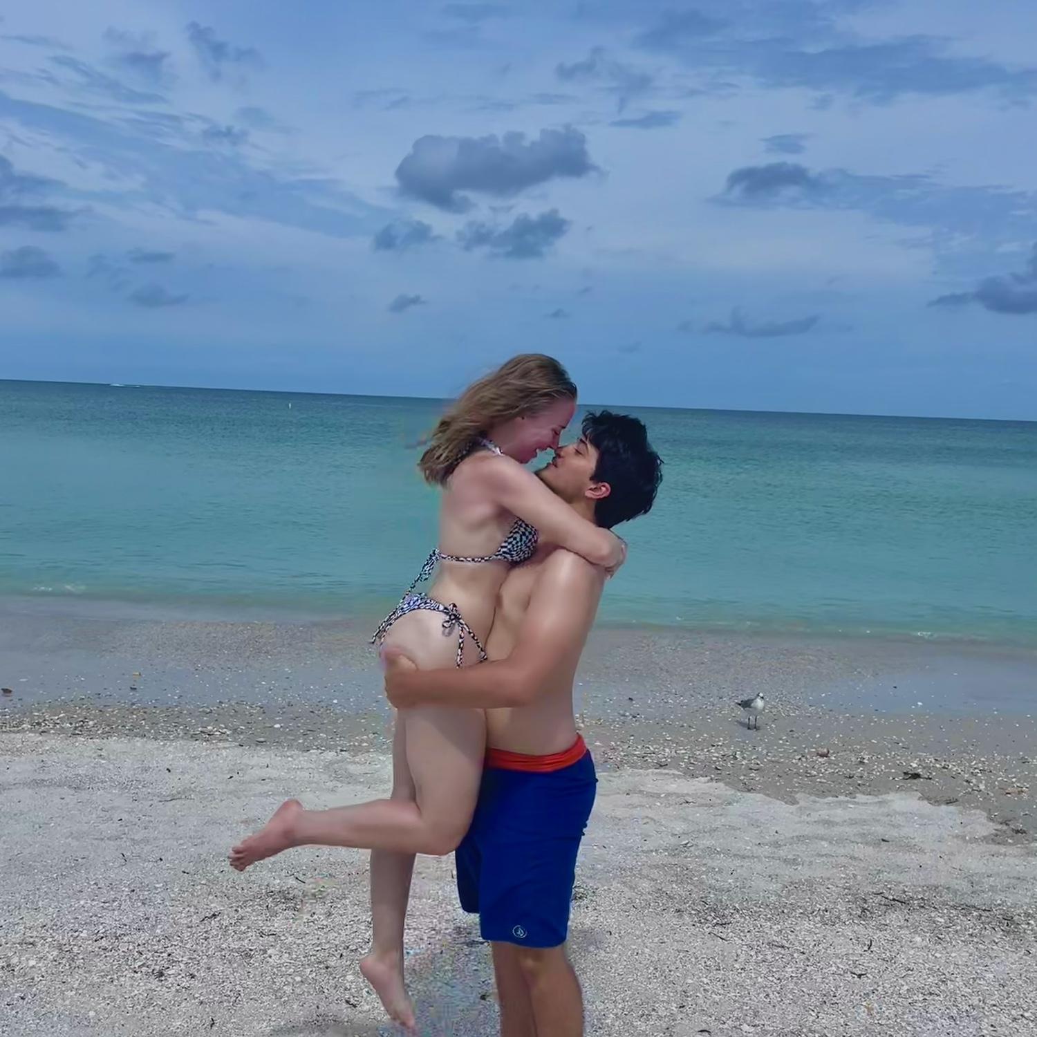 This is also from our Florida trip when we went to the beach with Andrew’s aunt, uncle, and cousins.