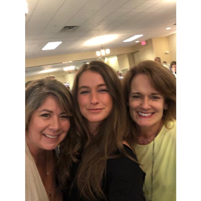 First Tee with Aunt Carol & Diane (Soon-To-Be Mother-In-Law!)